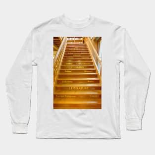 Bookshop Stairway Long Sleeve T-Shirt